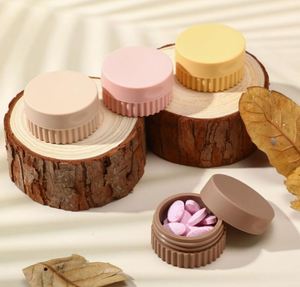 20ml Soft Silicone Travel Jar Leakproof Refillable <b>Container</b> Rubber Seal for Cosmetics Creams <b>Pills</b> Jewelry Portable Toiletry - Product Image 1