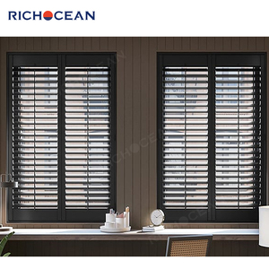 RICHOCEAN moderno impermeabile in lega di alluminio regolabile persiane finestre persiane feritoie finestra per il bagno - Product Image 3