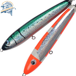 Gran 120g 22cm South Oil Deep Trolling Bait Live Exported Sea Wood Señuelo de pesca Maravilloso para la pesca en <span class=keywords><strong>el</strong></span> mar - Product Image 1