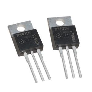 Transistor <span class=keywords><strong>MOSFET</strong></span> N-CH 250V 64A 200N25N TO-220 IPP200N25N3G para chip IC - Product Image 1
