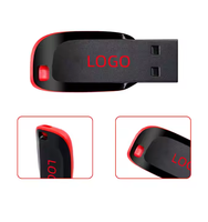 Flash Drive Logo kustom, Pendrive kecil 1Gb 2Gb 4Gb 8Gb 16Gb 32Gb 64Gb memori Usb Stick plastik Usb Flash Drive
