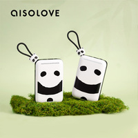 Aisolove 10000mAh Built In Cable Power Banks para Iphone y Type C Cable Portable Mini Power Bank