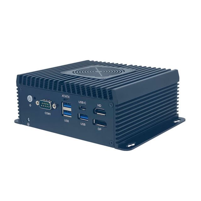 Nano Industrial Computer for Monitoring System 4*intel I226V 4POE SATA 3.0 IntelI7 1255U 12650H 1270P DDR5 HD-MI Type-C Mini Pc