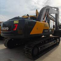 Excavatrice Volvo EC300 d'occasion populaire, 30 tonnes, godet de 1,7 m³, sans fuite d'huile, bien entretenue, prête pour l'expédition à l'étranger