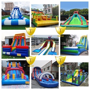 <span class=keywords><strong>Château</strong></span> <span class=keywords><strong>gonflable</strong></span> avec toboggan pour adultes, utilisé pour l'escalade et les toboggans, à vendre - Product Image 6