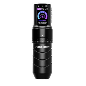 Machine à tatouer sans fil rechargeable avec batterie 2300 mAh, course réglable <span class=keywords><strong>de</strong></span> 2,4 à 4,2 mm, nouvelle arrivée directe d'usine - Product Image 2