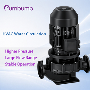 ปั๊มหอยโข่งแบบแนวตั้ง GDX สำหรับระบบ HVAC น้ำเย็น น้ำหล่อเย็น ระบบหมุนเวียนน้ำ  ช่วงการไหลสูงและกว้าง - Product Image 1