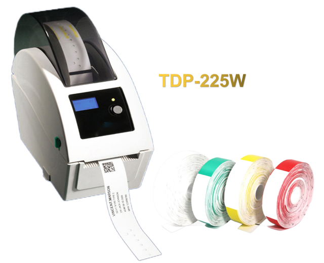 Customized Adult Children Infant Soft Disposal Waterproof Medical Thermal Wristband Use for Hospital  Swimming Pool