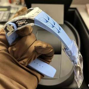 맞춤형 고품질 자동 기계식 무브먼트 시계, 편안하고 내구성 있는 고무 시계 - Product Image 5