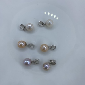 2025 pendentif en argent Sterling 925 de haute qualité 6-7mm 3A perle d'eau douce chaîne de brin à la mode pour cadeau de fête de fiançailles de mariage - Product Image 2