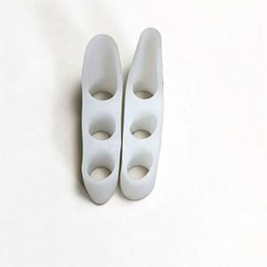 Medco – Protège-orteils en gel <span class=keywords><strong>de</strong></span> silicone pour soins des pieds, séparateur d'orteils superposés, attelle orthopédique, correcteur d'orteils - Product Image 3