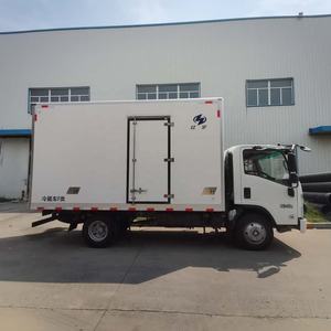 Fabbrica diretta 4x2 Diesel <span class=keywords><strong>refrigerato</strong></span> <span class=keywords><strong>camion</strong></span> transportato unità Freezer nuova condizione <span class=keywords><strong>camion</strong></span> consegna manuale - Product Image 4