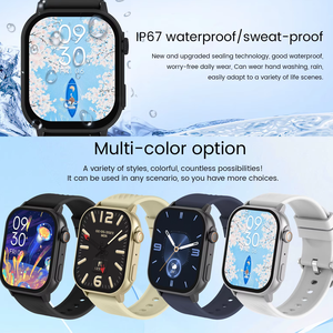 适用于 AMOLED 50 毫米彩色屏 PPG ECG IP67 智能手表 运动模式 心率 血氧 血压 IOS 智能手表 - Product Image 6