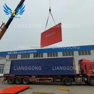 Fabricante de Lianggong, protectores de trincheras de acero modulares económicos, cajas de trincheras para materiales de construcción de sistemas de soporte - Product Image 6