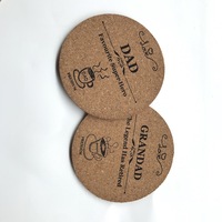 Sous-verres carrés en liège, anti-rayures, non toxiques, séchage rapide, protection de table absorbante, écologiques, faits à la main, 90 mm, vente en gros, directement de l'usine