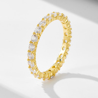 Ensemble de bagues de luxe en argent 925 avec zircone cubique 8A taille coussin 4 carats et moissanite pour femme, idéal pour mariage, alliance en moissanite