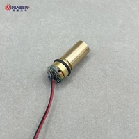 Module laser vert à faisceau ponctuel de 30 mm, 520 nm, 30 mW, à longue distance de 100 m, tête laser pour le golf, le sport et le positionnement industriel