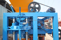 Machine à fabriquer des pavés AIWEI, béton, pression hydraulique, automatique, pavés creux, pavés autobloquants, bordure de trottoir pour la construction