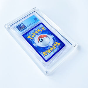 Nouvelle vitrine magnétique acrylique transparente personnalisée <span class=keywords><strong>Pokemon</strong></span> <span class=keywords><strong>Booster</strong></span> 1ère édition dalle de cartes à collectionner - Product Image 6