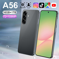 Teléfono Inteligente Dual SIM 5G LTE CDMA, 1GB de RAM, Pantalla OLED HD de 7.3 Pulgadas, Batería de 8000mAh, Android 14 Go, 65W Quad Core, 108MP, Español, Inglés