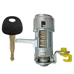 Cilindro de cerradura cilíndrico QY184M2 para Kia K2, aleación de zinc, 1 llave incluida - Product Image 5