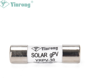 Yinrong 3-30A DC 1000V 1500V שמש PV קרמיקה צינור 10*38mm פתיל ופלסטיק בעל פתיל עם UL תעודה - Product Image 2