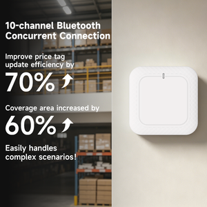 Passerelle multi-antennes MinewTag G3 250 m² Wi-Fi double bande pour la configuration d'étiquettes électroniques BLE (6000 unités) - Product Image 5