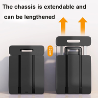 Xing You Petit chariot à provisions léger et robuste, pratique à transporter et à déplacer pour un usage domestique avec un design mobile