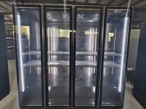 Refrigerador Vertical con Vidrio Templado de 4 Puertas, Descongelación Automática, Iluminación LED, Bajo Consumo de Energía, para Bebidas y Cerveza, con Certificación CE - Product Image 2