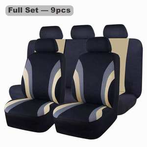 Juego Completo Universal de Protectores de Asientos de Coche Transpirables de Poliéster y PVC, Funda Protectora de Asiento de PU para Accesorios Compatibles con SUV y Camionetas - Product Image 6