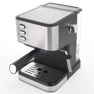 Cafe shop automatic coffee espresso cappuccino machine coffee maker with aluminum alloy filter holder