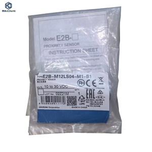 เซ็นเซอร์ควบคุม PLC เซ็นเซอร์วัดระยะใกล้ ของแท้ใหม่เอี่ยม รุ่น E2B-M12LS04-M1-B1 - Product Image 1