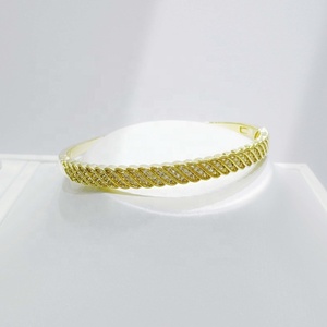 Custom plata 925 sterling <b>Silver</b> ladies diy engrave <b>bracelet</b> fashion luxury simple 14k gold plated chunky fine <b>bangle</b> <b>bracelets</b> - Product Image 4