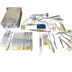 Juego de Instrumentos de Rinoplastia de 50 Piezas para Cirugía Nasal y Plástica, Instrumentos de Rinoplastia de Acero Inoxidable de Precisión - Product Image 1