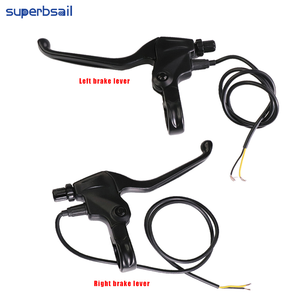 <span class=keywords><strong>Pièces</strong></span> <span class=keywords><strong>détachées</strong></span> pour scooter électrique Superbsail Guidon VT9 / 9+ Scooter universel Levier de frein <span class=keywords><strong>Pièces</strong></span> de scooter VSET Levier de frein gauche - Product Image 1