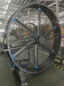Ventilador de Tambor de Alta Potencia en Oferta de Fábrica, Ventiladores Móviles Grandes de 1.5 m (4.9 pies), Ventilador de Pie con Gran Volumen de Aire, Ventilador Portátil - Product Image 2