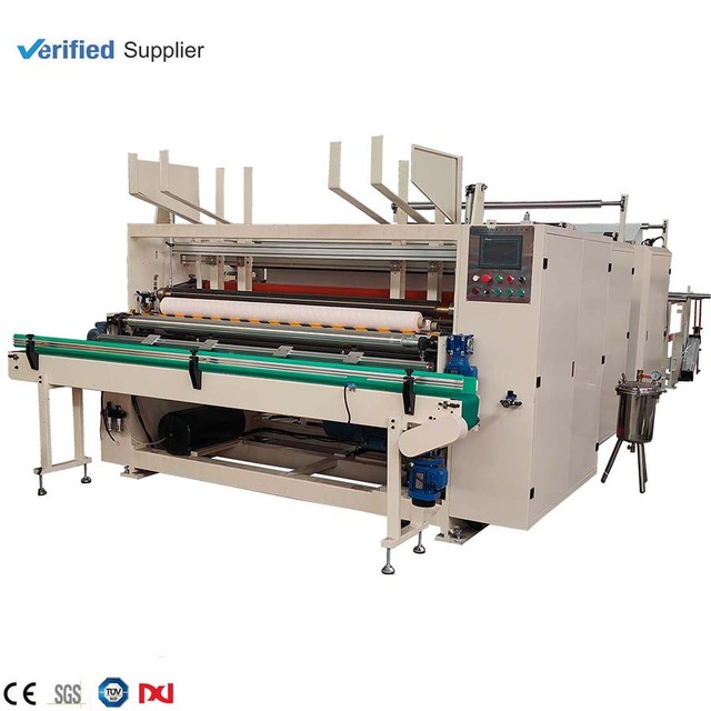 Paper Tissue Processing Machine Toilet Paper and Kitchen Towel Rewinding Machine