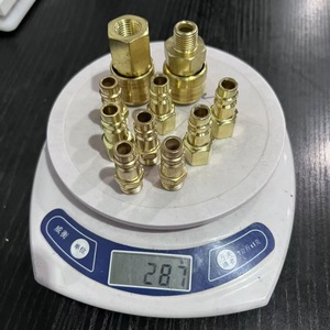 Juego de 10 Piezas de Acoplamiento Rápido Alemán, Roscas Internas y Externas de 1/4 BSP, Accesorios para Mangueras Neumáticas y Compresores de Aire - Product Image 3