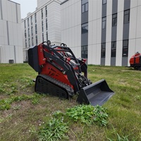 Mini-chargeuse sur chenilles de 470 kg fabriquée en Chine avec moteur diesel Kohler pour travaux de construction