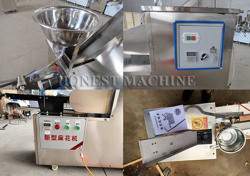 High Efficiency Chinese Fried Mahua Making Dough Twist Machine