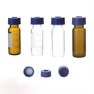 HPLC <span class=keywords><strong>GC</strong></span> şişeler 2ml 1.5ml cam vida konu ile Autosampler flakon yoluyla PTFE silikon <span class=keywords><strong>Septa</strong></span> - Product Image 5