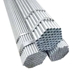 Tubo de acero galvanizado Q235 DN15 dn20 dn25 dn32 dn40 Z275