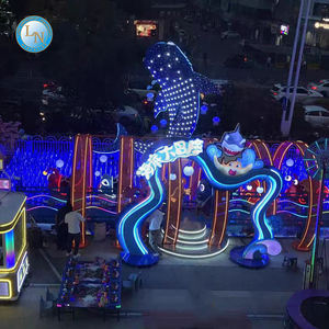 Atracciones de Parque de Diversiones Familiares Económicas, Mini Montaña Rusa Infantil, Juego de Carreras de Peces, Construcción de Acero y Fibra de Vidrio, Alta Capacidad - Product Image 6