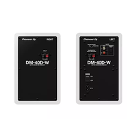 Moniteurs de studio actifs Pioneer DM-40D 4 pouces |   Pour la production à domicile, les podcasts, la pratique du DJ et l'audio haute fidélité |   DSP, entrée RCA/3,5 mm, casque