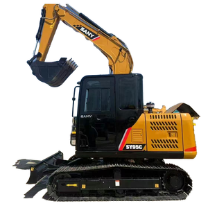 Excavatrice Sany SY95C 9Ton d'occasion | Pompe Kawasaki d'origine | Retraité du moteur diesel importé - Product Image 1