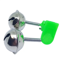Bell morsure alarmes canne à pêche pince pointe Clip cloches anneau carpe accessoires de pêche attirail poisson alarme
