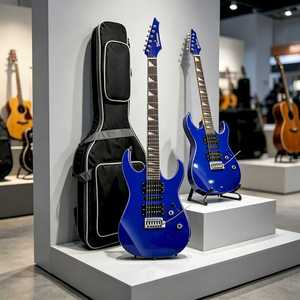 Guitarra de Cuerpo Sólido OEM&DFTF a Precio Económico con Tapa de Abeto y Diapasón de Arce/Rosal, Alta Calidad, Marca y Color Personalizables - Product Image 5