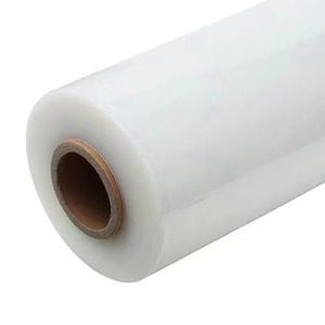 Trong suốt LLDPE cuộn phim nhựa 300m chiều dài 50cm chiều rộng 20mic Độ dày rõ ràng căng Pallet bao bì cho in ấn - Product Image 3