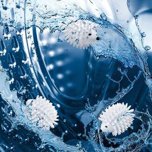 Boules de lavage réutilisables en forme d'ormeau pour adoucissant textile - Product Image 4
