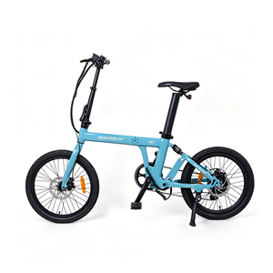 Bicicleta Plegable ROADSAN F6, Motor de 36V 250W, Freno de Disco, Cuadro de Aluminio, Pantalla LCD, Bicicleta Eléctrica Plegable F6 con Cuadro Ligero de Aluminio - Product Image 5